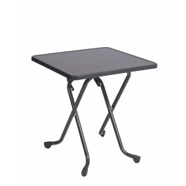Alco Steel Folding Heavy Duty table 68cmx68cm graphite R22GCG