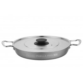 Cadac Camping Cooking BBQ Barbecue Paella Pan WITH lid 30 - 28cm