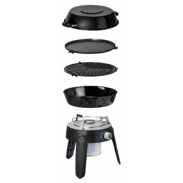 Cadac Safari Chef 30 HP Ceramic BBQ Grid & Flat Grill Plate 6540H1-10-EU