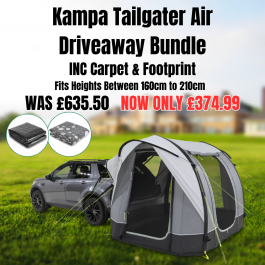 Kampa Tailgater AIR SUV Driveaway Awning Bundle Deal 9120001230