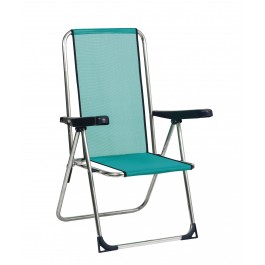 Alco Armchair with positions aluminium Textilene. Multiposition.367ALF-0030