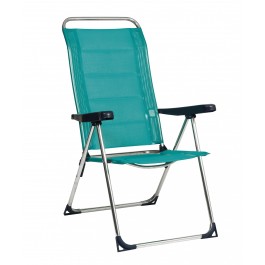 Alco Recliner aluminium padded Textilene 470ALGF-0030