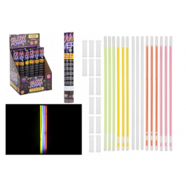Glow Power Party Festival Glow Stick Necklace with Connectors - 615083