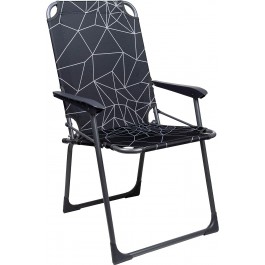 Portal Outdoor Fusina Collapsable Grey Std Back Chair PT-CH-FUSINA-ACT-GREY
