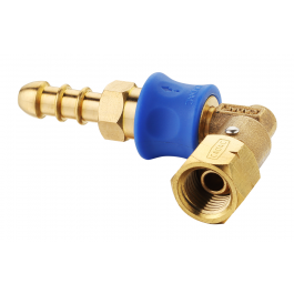 Cadac Self Sealing 90° Quick Release 8mm Coupling for Cadac LP BBQ