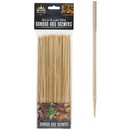 PMS Bar-b-King Grill chef Wooden BBQ Barbecue Cooking Grill 150 Bamboo Kebab Skewers 910056