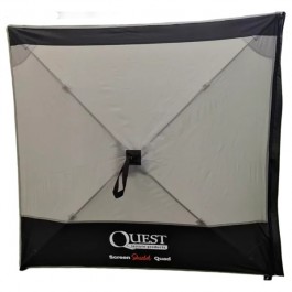 NO WINDOW Grey Quest Screen Shield Single without window A5514-GR