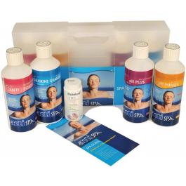 ActiSpa Pool Starter Kit Hot Tub Chlorine, Foam Remover, Ph Plus & Minus Chemical Kit