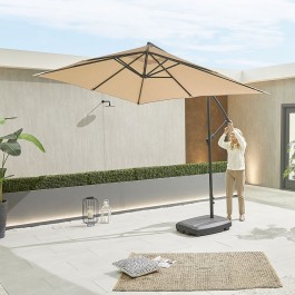 Nova Garden Summer 3m x 2m BEIGE Rectangle Cantilever Parasol(17)