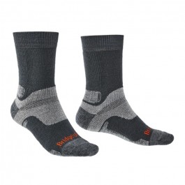 bridgedale hike midweight men's sock gunmetal