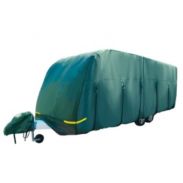 Maypole Approx. 4.1-5m (14-17′) Premium Green 4-Ply Caravan Cover MP9532