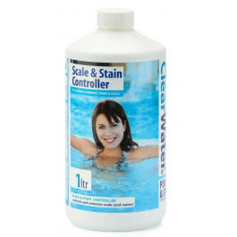 Bestway Clear Water Pool Hot Tub Treatment 1L Stain/Scale Remover CH0021