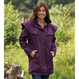 champion windsor women's riding coat 2747 plum 