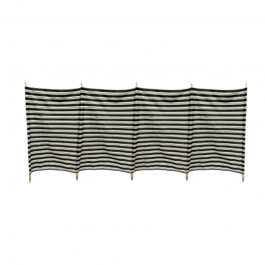 Liberty Shetland windbreak in Charcoal (5 pole)MQ0064
