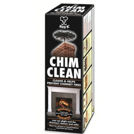 Big K Chim Clean Chimney Cleaning Fire log - cleans & helps prevent chimney fires FLCHIM