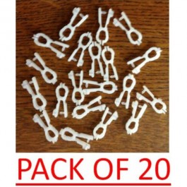 tent/awning curtain clips pack of 20