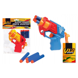 V12 Sports Nerf Style Mini Dart Gun Shooter With Foam Darts - TD302