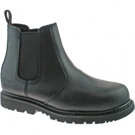 grafters safety dealer boot m539b black