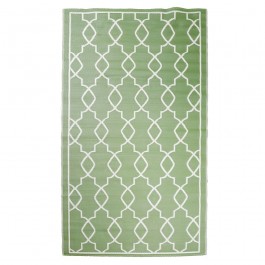 Leisurewize Vintage Outdoor Rug (Green/White) - 120cm x 180cm (Medium)GW372