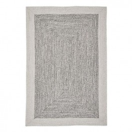 Gardenwize Faux Jute Outdoor Rug - Light Grey - 80cm x 150cm GW453