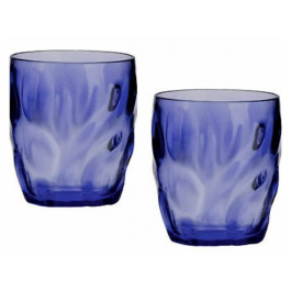 Flamefield Acrylic Short Ice Tumblers Blue RE2011B