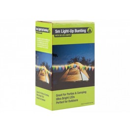 Summit Festival Battery Operated LED Bunting 5m 879120