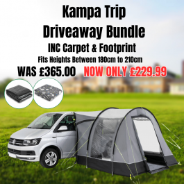 kampa trip vw poled driveaway 9120001241 bundle deal