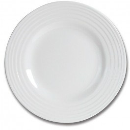 kampa blanco melamine dinner plate mm0077