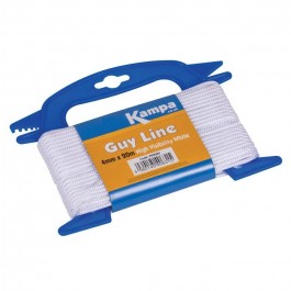 kampa guyline 4mm x 20m white pp0025