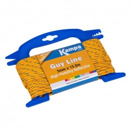 kampa 5mm guyline 15.2m reflactive pp0027