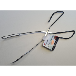Landmann Scissor Long BBQ Tongs With Rubber Grip Handle - 39cm - 0280