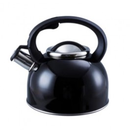 liberty leisure 2.5l whistling kettle black