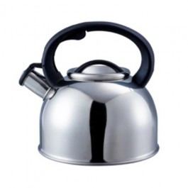 liberty leisure 2.5l whistling kettle silver