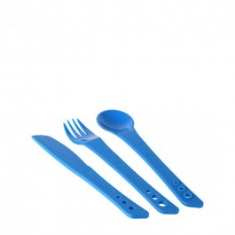 lifeventure ellipse camping cutlery blue 75010