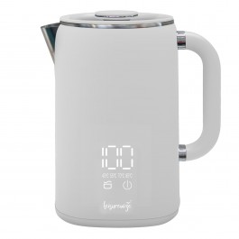 Leisurewise Sleek LED Kettle Grey 1.7lt 1000Watts LW771