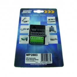maypole mp2883 30a self switching dual charge relay