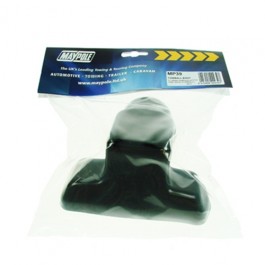 maypole mp39 black pvc towball cover