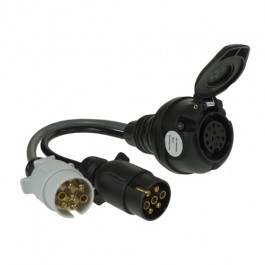 maypole mp602 adaptor 7 pin 12n&s vehicle to 13 pin