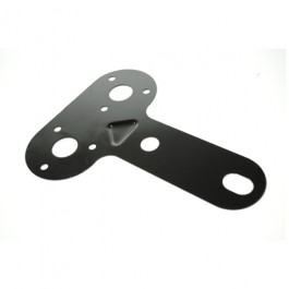 maypole mp92 dual socket mounting plate close-up