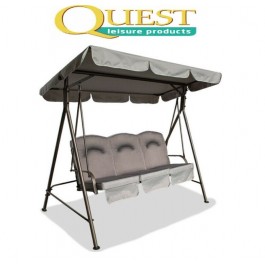 Quest Naples Pro 3 Person Swing Garden Seat All Weather F1326 