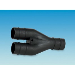 pls 28mm black y connector 80009