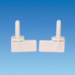 pls white water plug retaining flags (2) fl107w