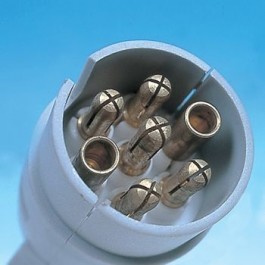 pls grey 's' type plug ri503