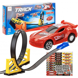 PMS Loop Speed Racing Power Track Complete With Pull Back Action Car - 420130