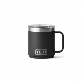 YETI Rambler® 10 oz (295 ml) Stackable Mug With DuraSip™ Ceramic Lining Magslide Black