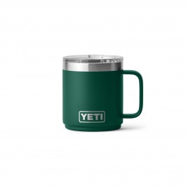 YETI Rambler® 10 oz (295 ml) Stackable Mug With DuraSip™ Ceramic Lining Magslide Black Forest Green