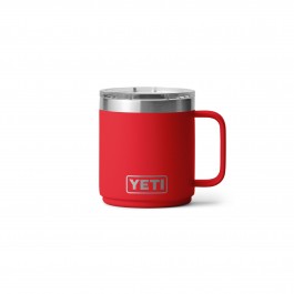YETI Rambler® 10 oz (295 ml) Stackable Mug With DuraSip™ Ceramic Lining Magslide Rescue Red