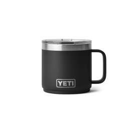 YETI Rambler® Black14 oz (414 ml) Stackable Mug With DuraSip™ Ceramic Lining MagSlider™ lid 