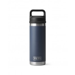 YETI Rambler® 18 oz (532 ml) Bottle With Chug Cap Navy 3460