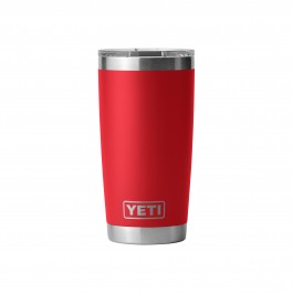 YETI Rambler® 20 oz (591 ml) Tumbler With MagSlider™ Lid Rescue Red